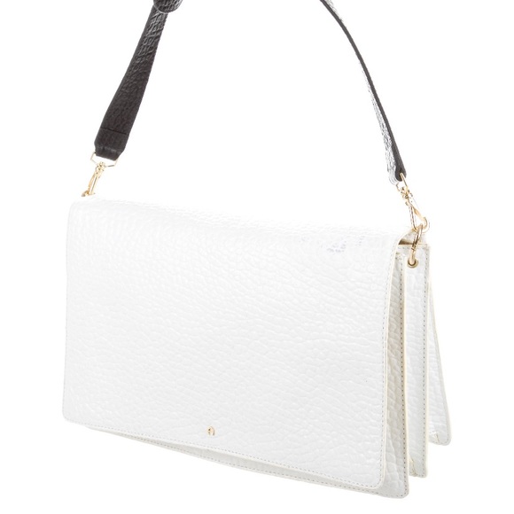 Etienne Aigner Textured Leather Shoulder Bag - Picture 2 of 6